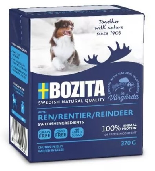 Bozita Naturals Happen in Gelee Rentier 370g